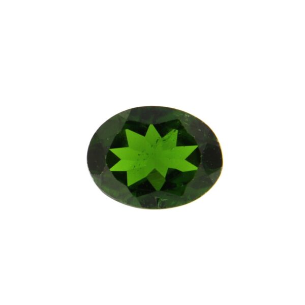 Diopside Naturale - Taglio Ovale Faccettato