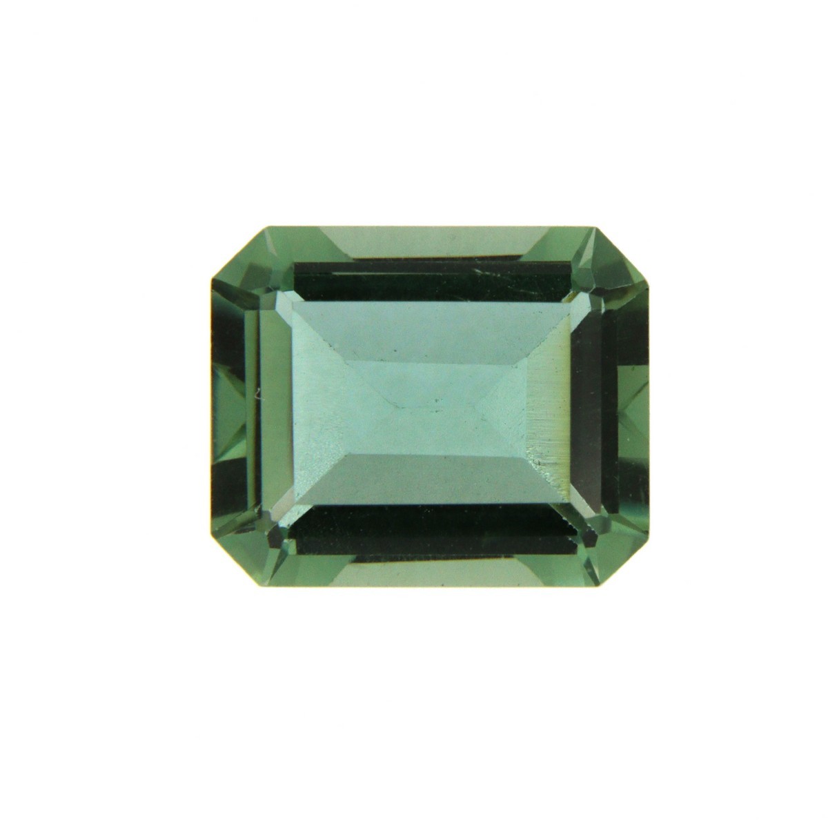 HRM119 Quarzo Verde Idrotermale Sintetico Taglio Ottagonale 11x9 mm singola