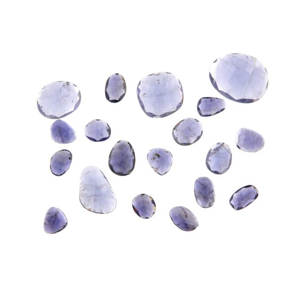 Iolite Naturale - Taglio Rose Cut