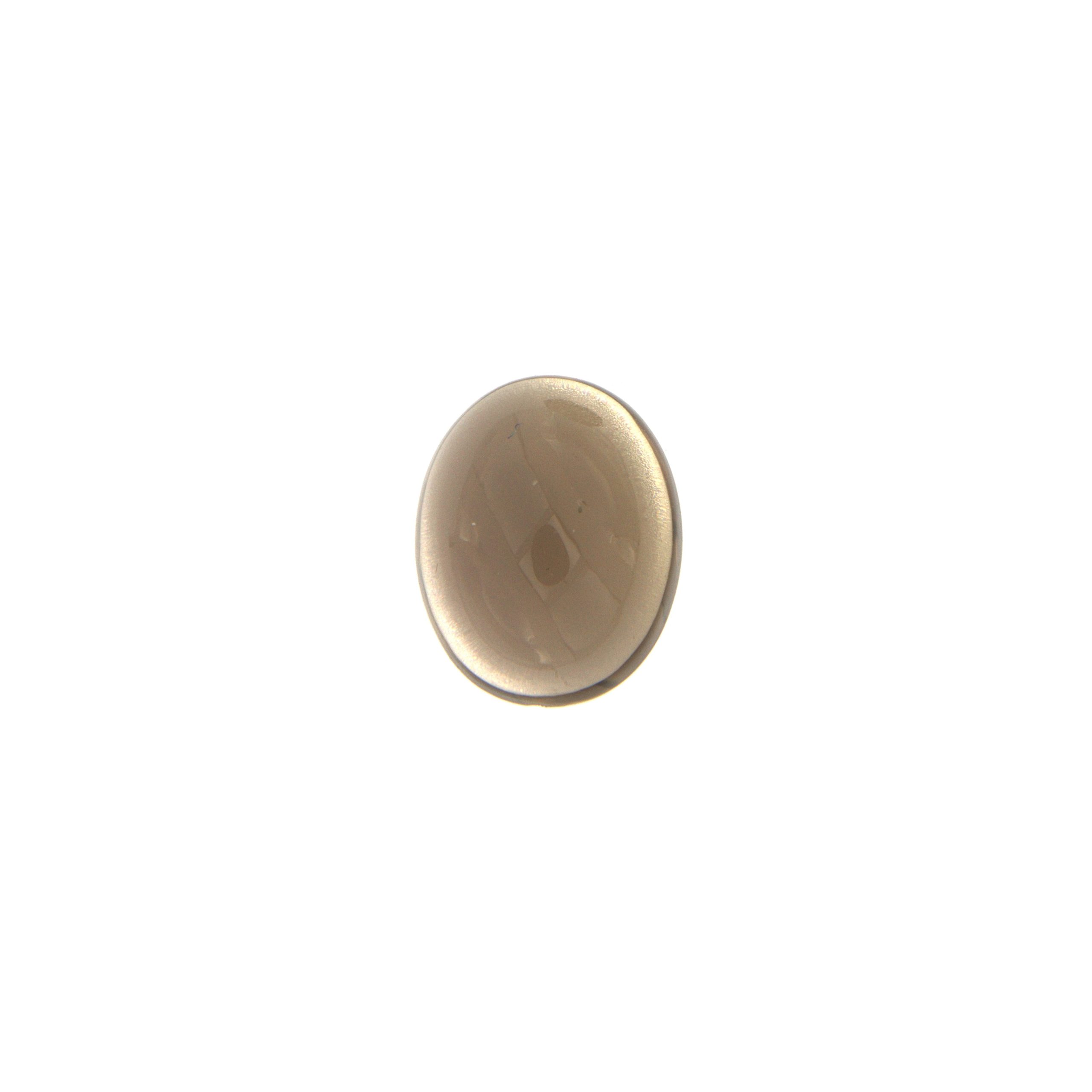 VCFO108 quarzo fume naturale taglio ovale cabochon 10x8 mm coppia1