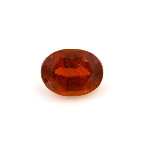 Cianite Arancio Naturale - Taglio Ovale Faccettato