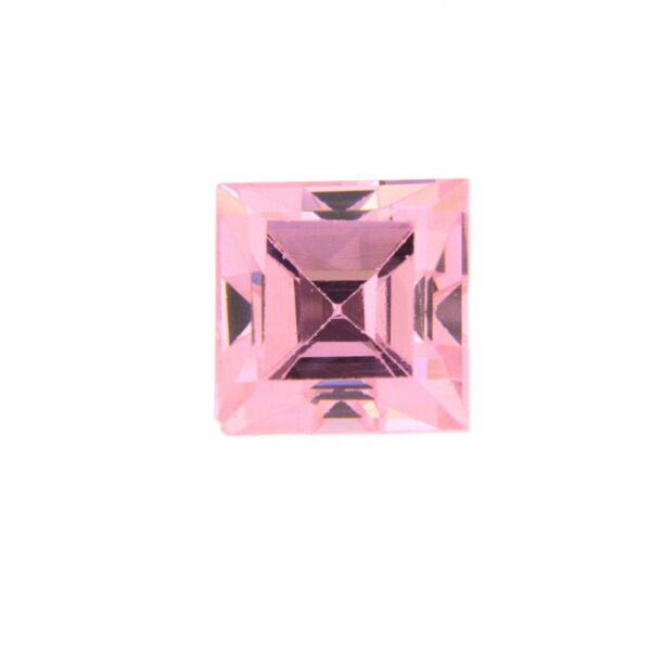 Cubic Zirconia CZ Rosa - Taglio Carrè