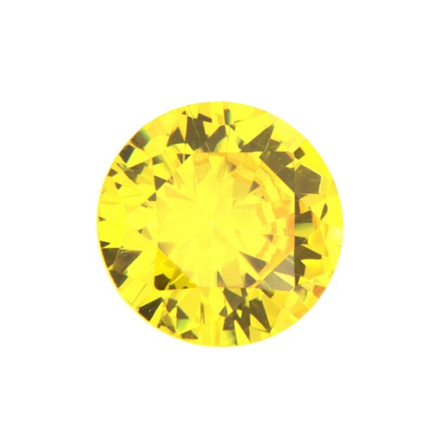 Cubic Zirconia CZ Giallo - Taglio Tondo
