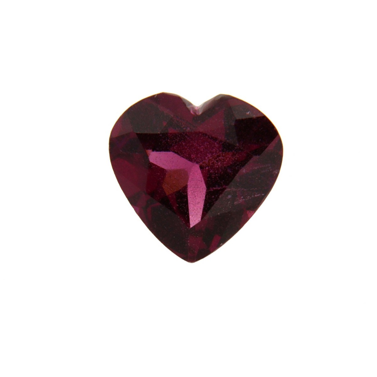vhr7 granato rodolite naturale taglio cuore 7 mm singola