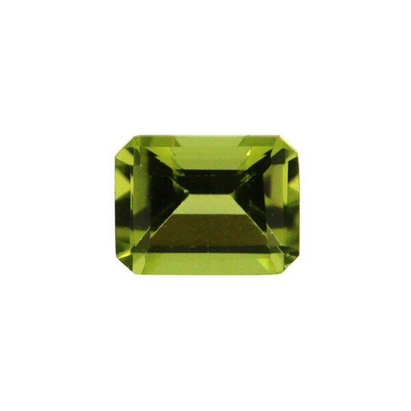 Peridoto (Olivina) Naturale - Taglio Ottagonale Faccettato