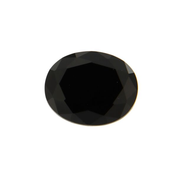 Nanocristallo Nero Sintetico - Taglio Ovale