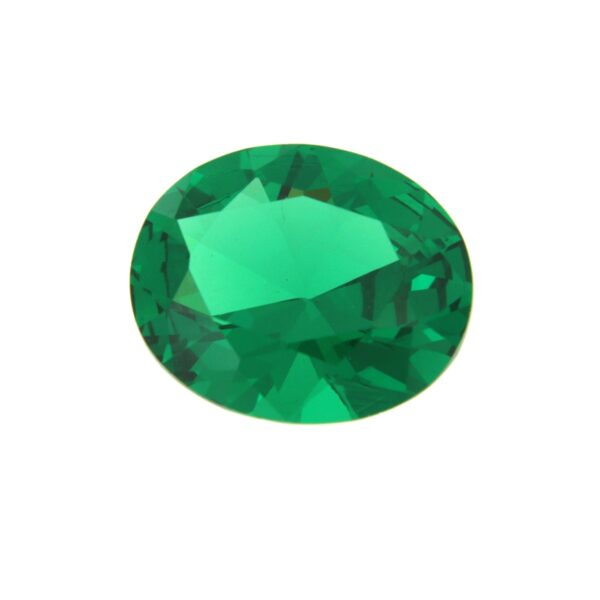 Nanocristallo Verde Sintetico - Taglio Ovale