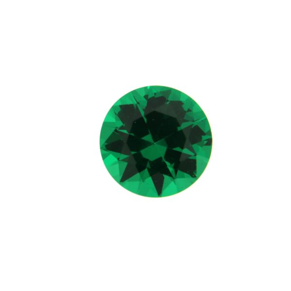 Nanocristallo Verde Sintetico - Taglio Tondo