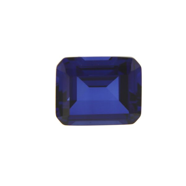 Corindone Zaffiro Blu Sintetico - Taglio Ottagonale