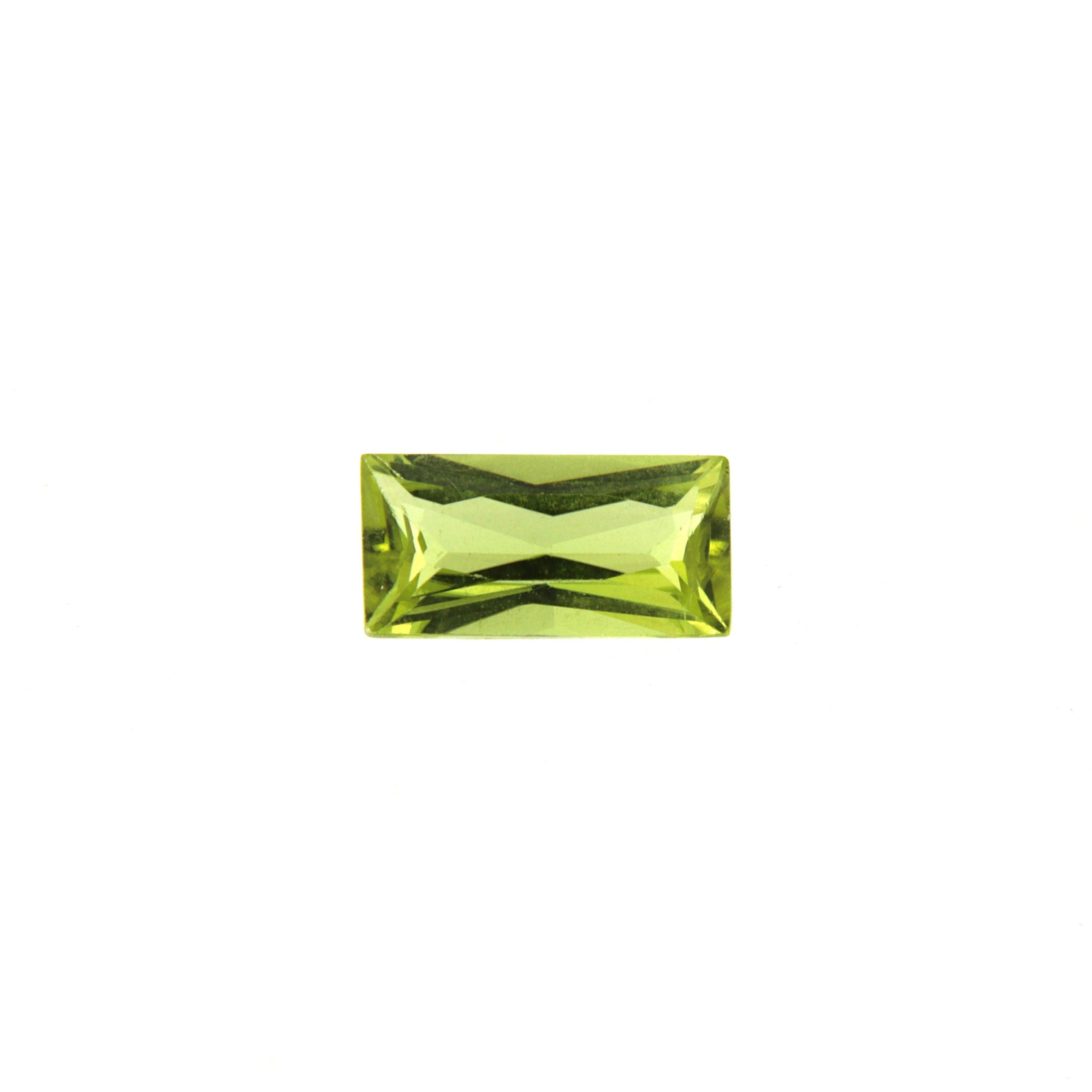 PERIDOTO BAGUETTE 8X4 MM SINGOLOBest