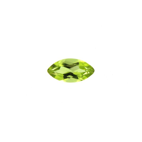 Peridoto (Olivina) Naturale - Taglio Navette Faccettato