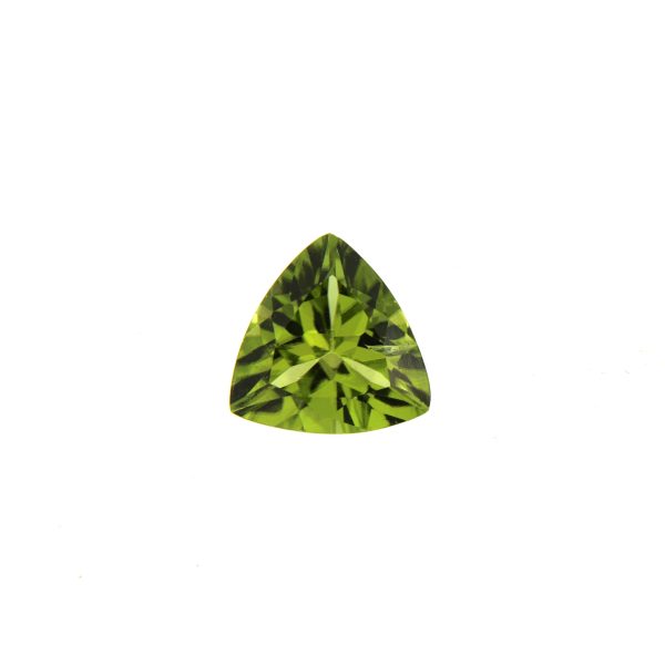 Peridoto (Olivina) Naturale - Taglio Trilliant Faccettato
