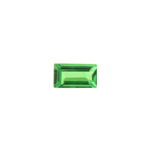 Granato Tsavorite Naturale - Taglio Baguette Faccettato