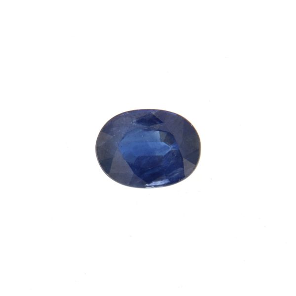 Corindone Zaffiro Blu Naturale - Taglio Ovale Faccettato