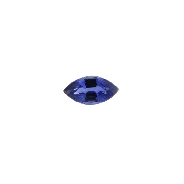 Corindone Zaffiro Blu Naturale - Taglio Navette Faccettato