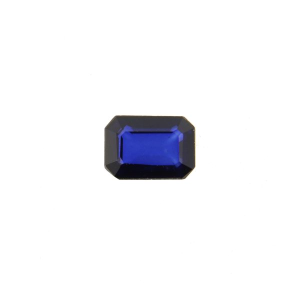 Corindone Zaffiro Blu Naturale Termodiffuso - Taglio Ottagonale Faccettato